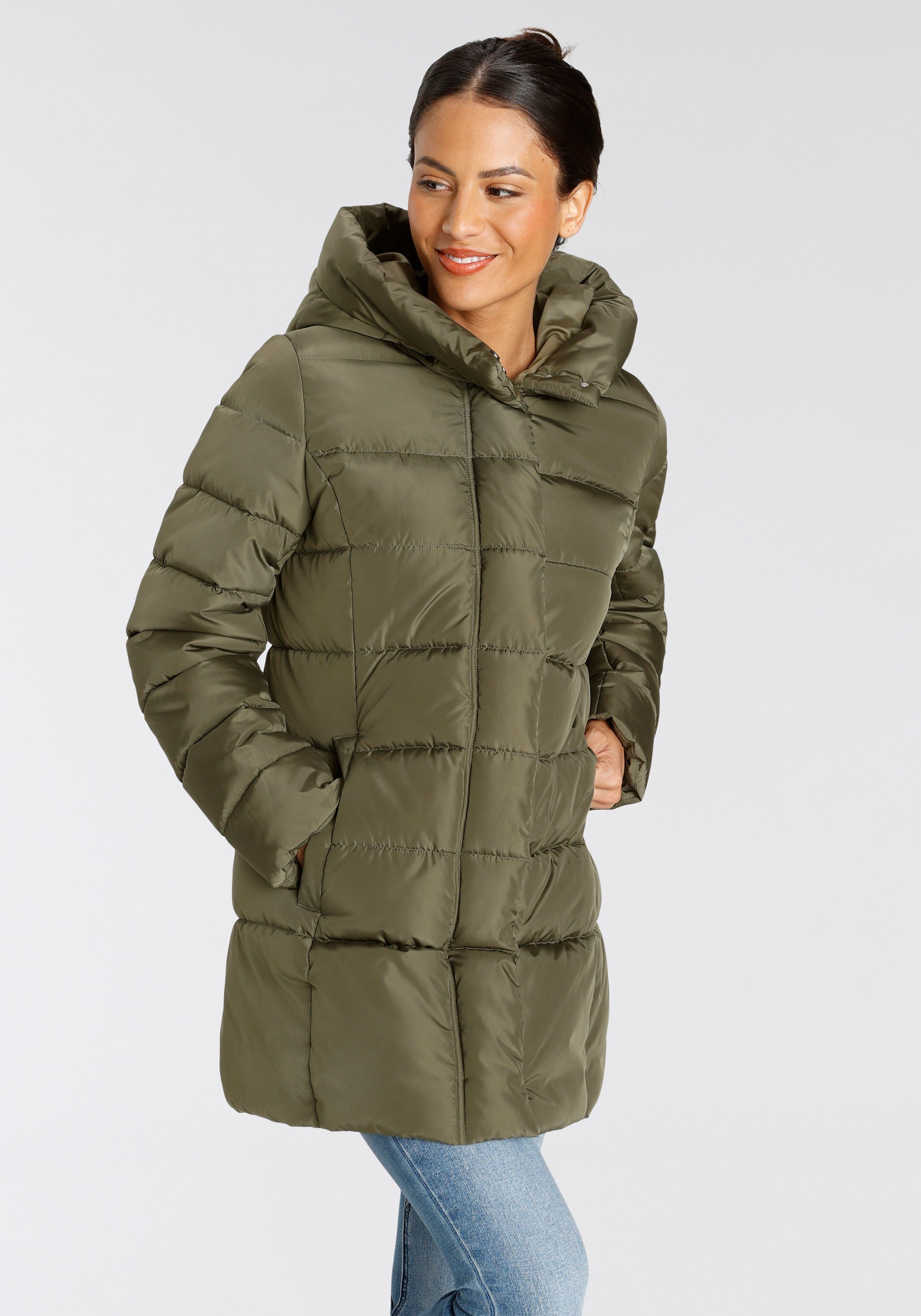 Mit schlichtem Design ONLY Steppjacke ONLTINA PUFFER COAT OTW SHORT