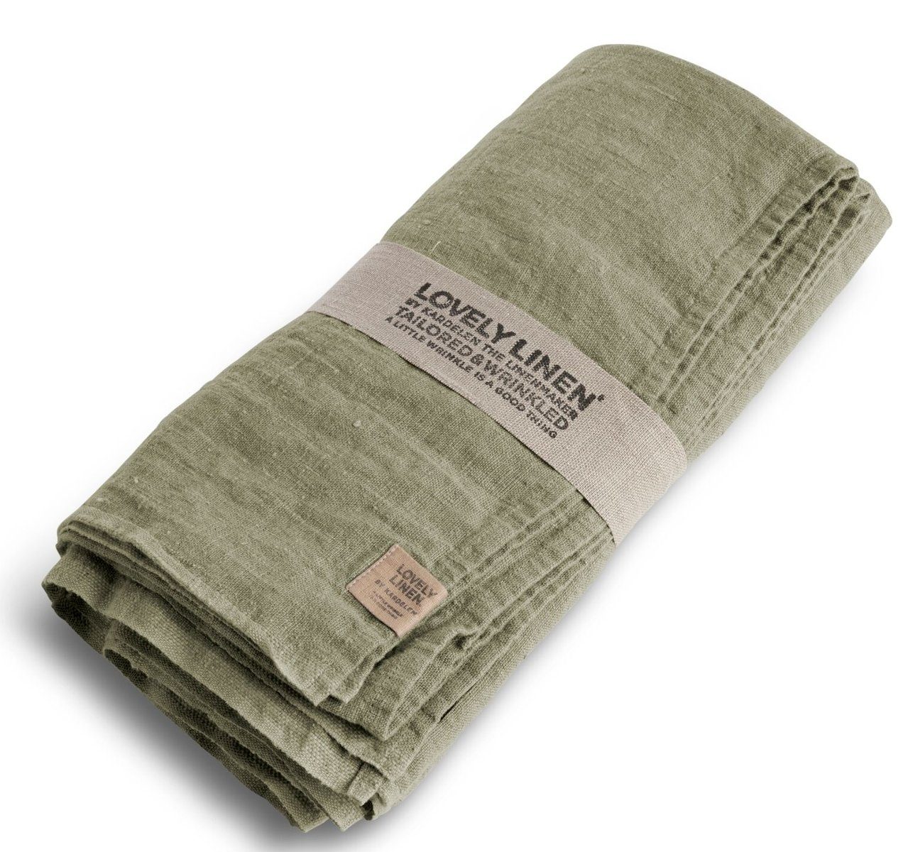 Lovely Linen Tischdecke Lovely Tischdecke Leinen avocado 145 x 300 cm