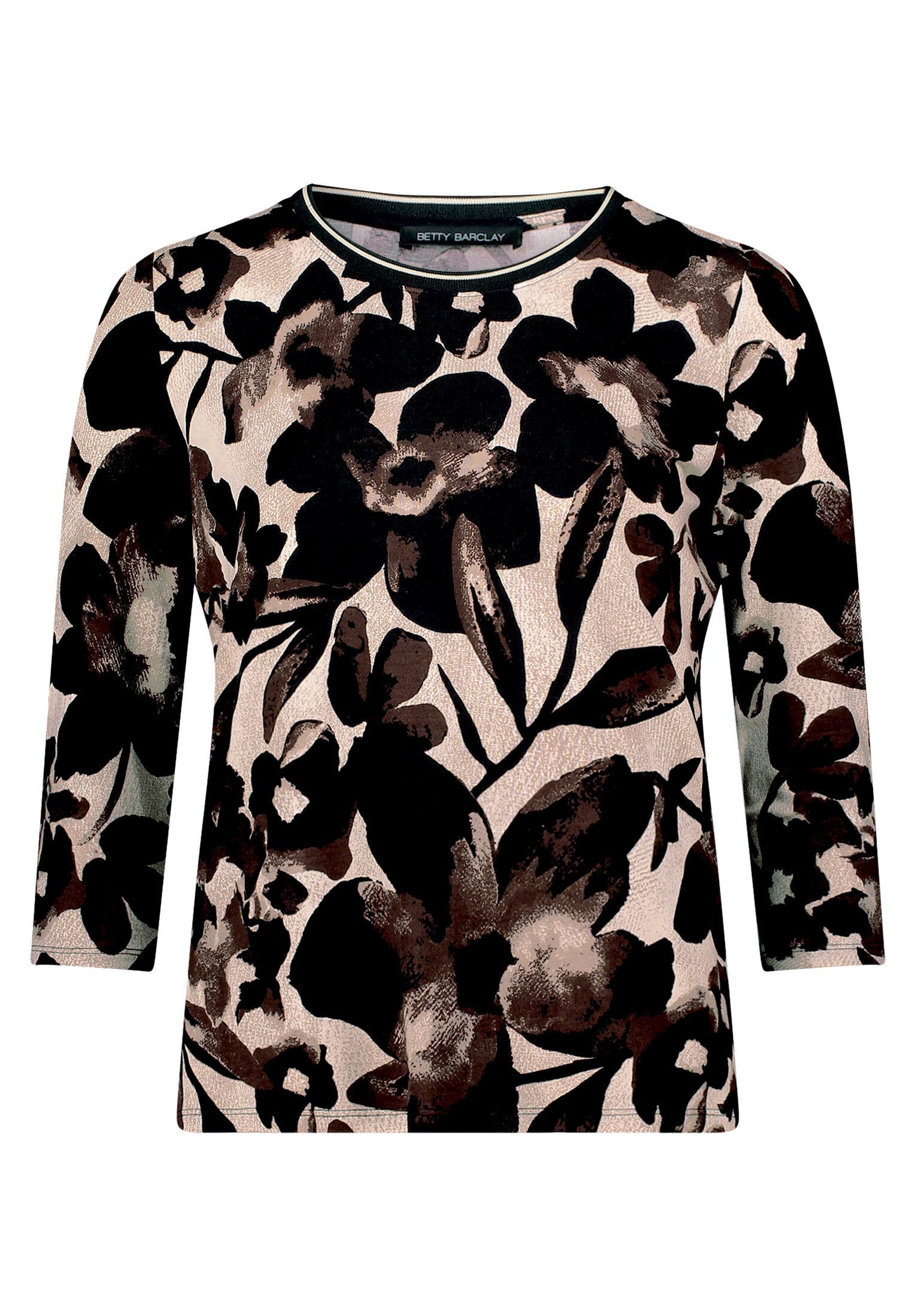 Betty Barclay 3/4-Arm-Shirt Damen mit Rundhalsausschnitt (1-tlg)