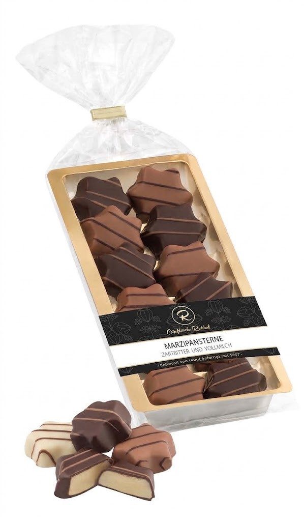 Confiserie Rabbel Schokolade Marzipansterne, 1 x