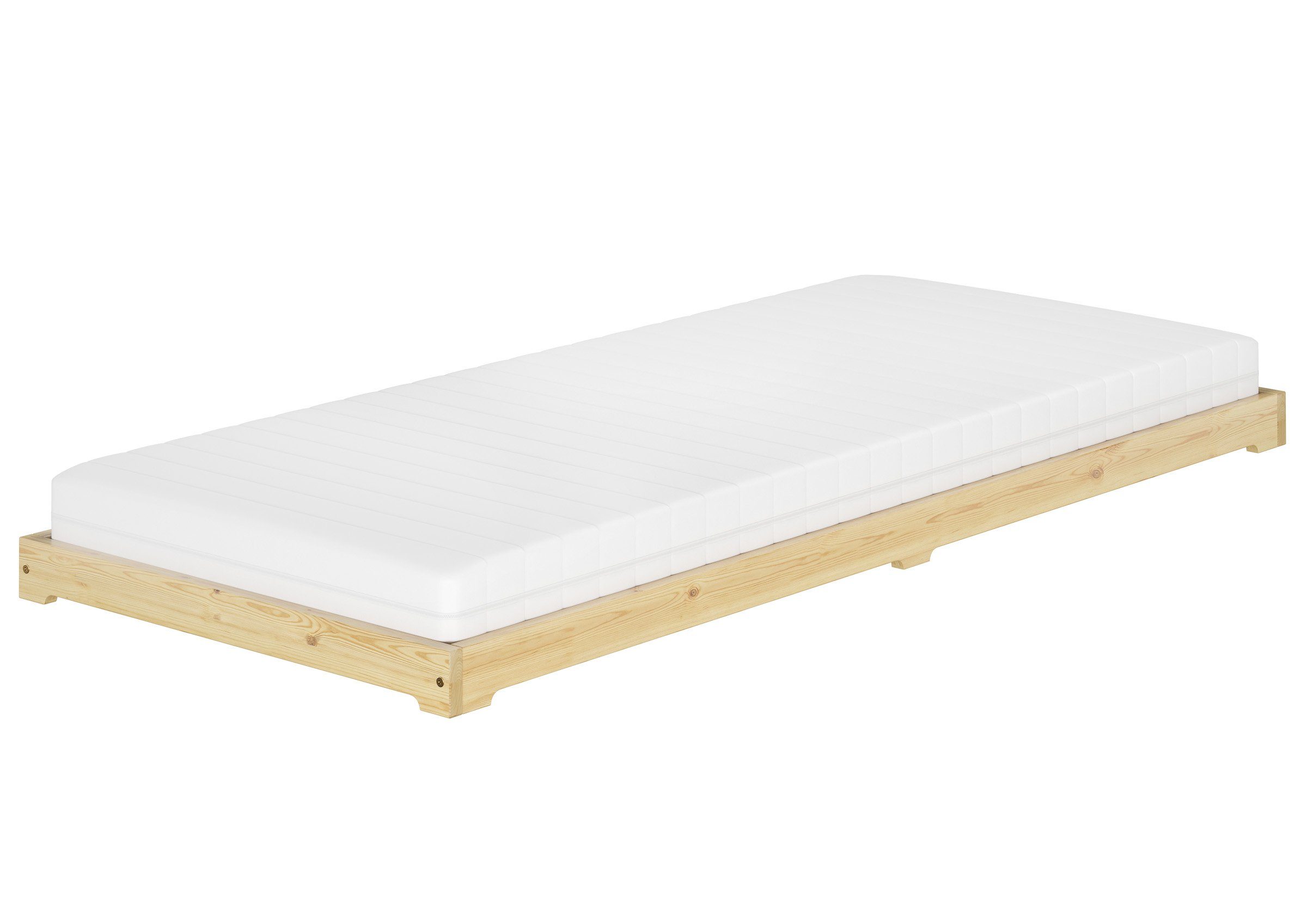 ERST-HOLZ Bett Studentenbett Futon Extra Niedriges günstig online kaufen