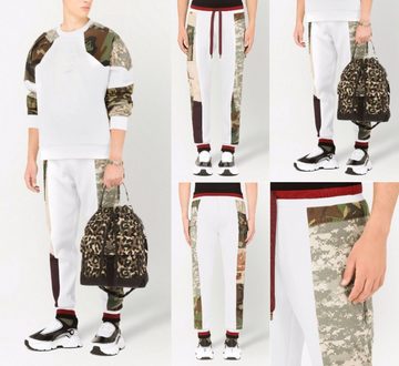 DOLCE & GABBANA Jogginghose DOLCE & GABBANA Reborn to Live Panelled Track Pants Jogging-Hose Cargo