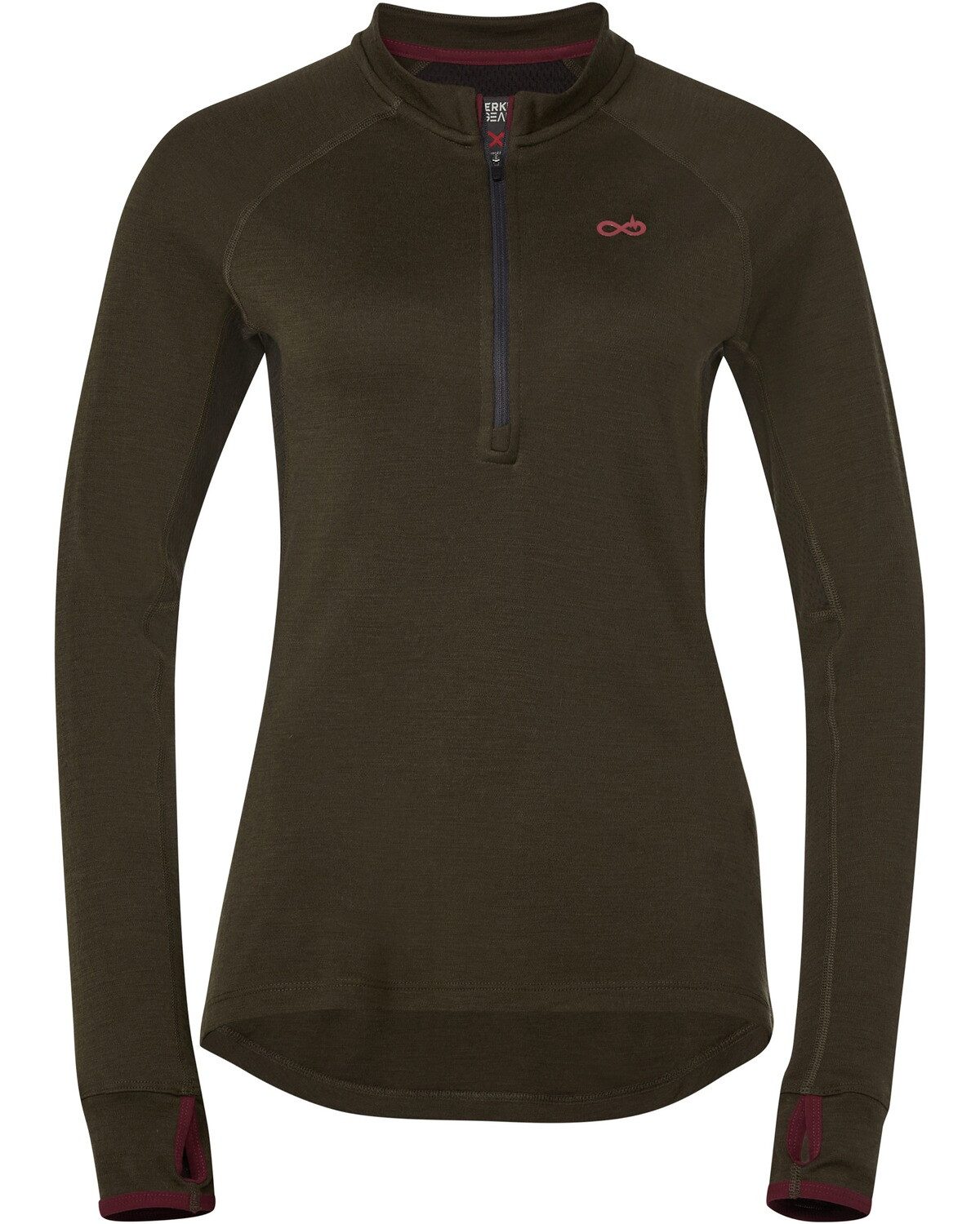 Merkel Gear Longsleeve Merino Crew Shirt Ws