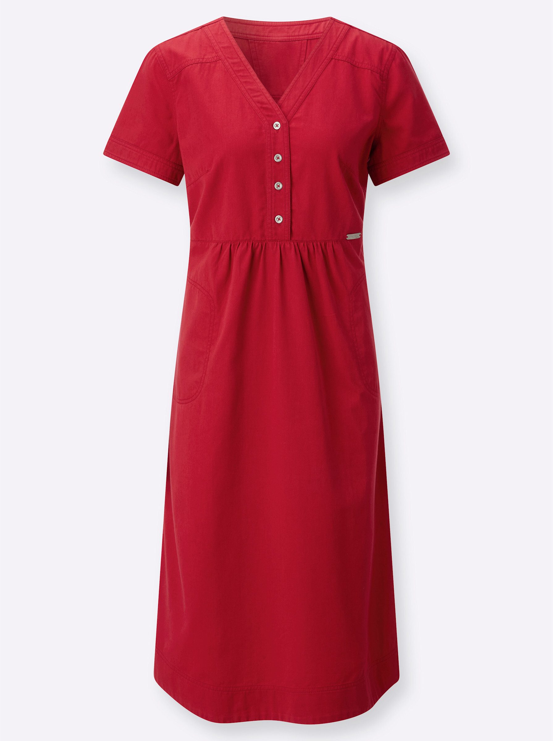 Witt Etuikleid Jeans-Kleid Kurzarm