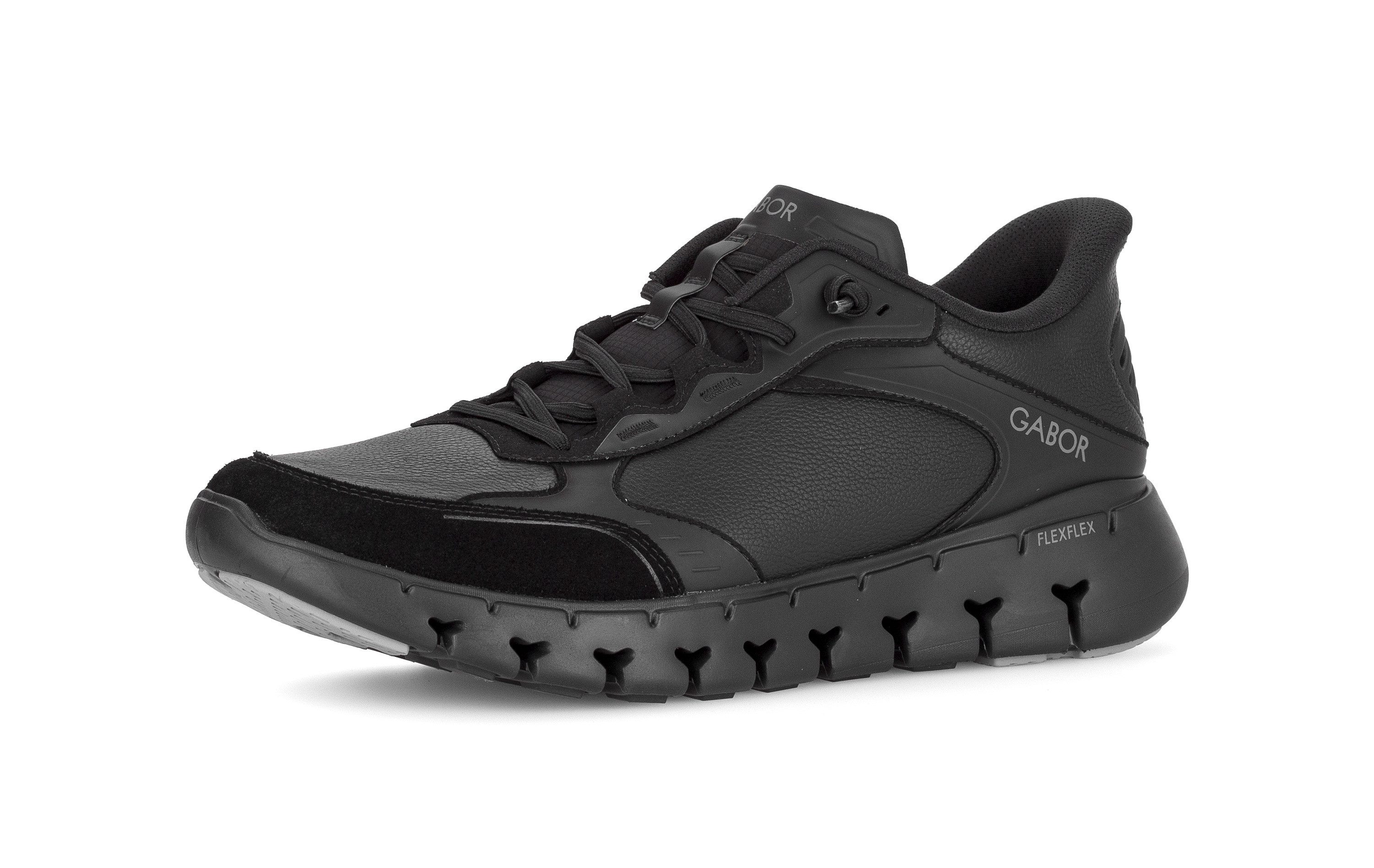 Gabor Slip-On Sneaker Freizeitschuh, Halbschuh, Slipper mit sportiver Sohle, G-Weite