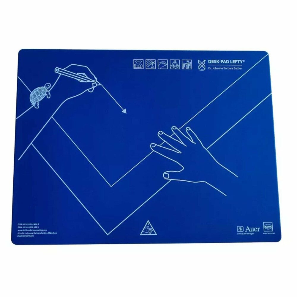 KUM Schreibtischunterlage KUM 906.01.19 Schreibunterlage, Kunststoff, Linkshänder, 50 x 43 cm, (1 tlg)