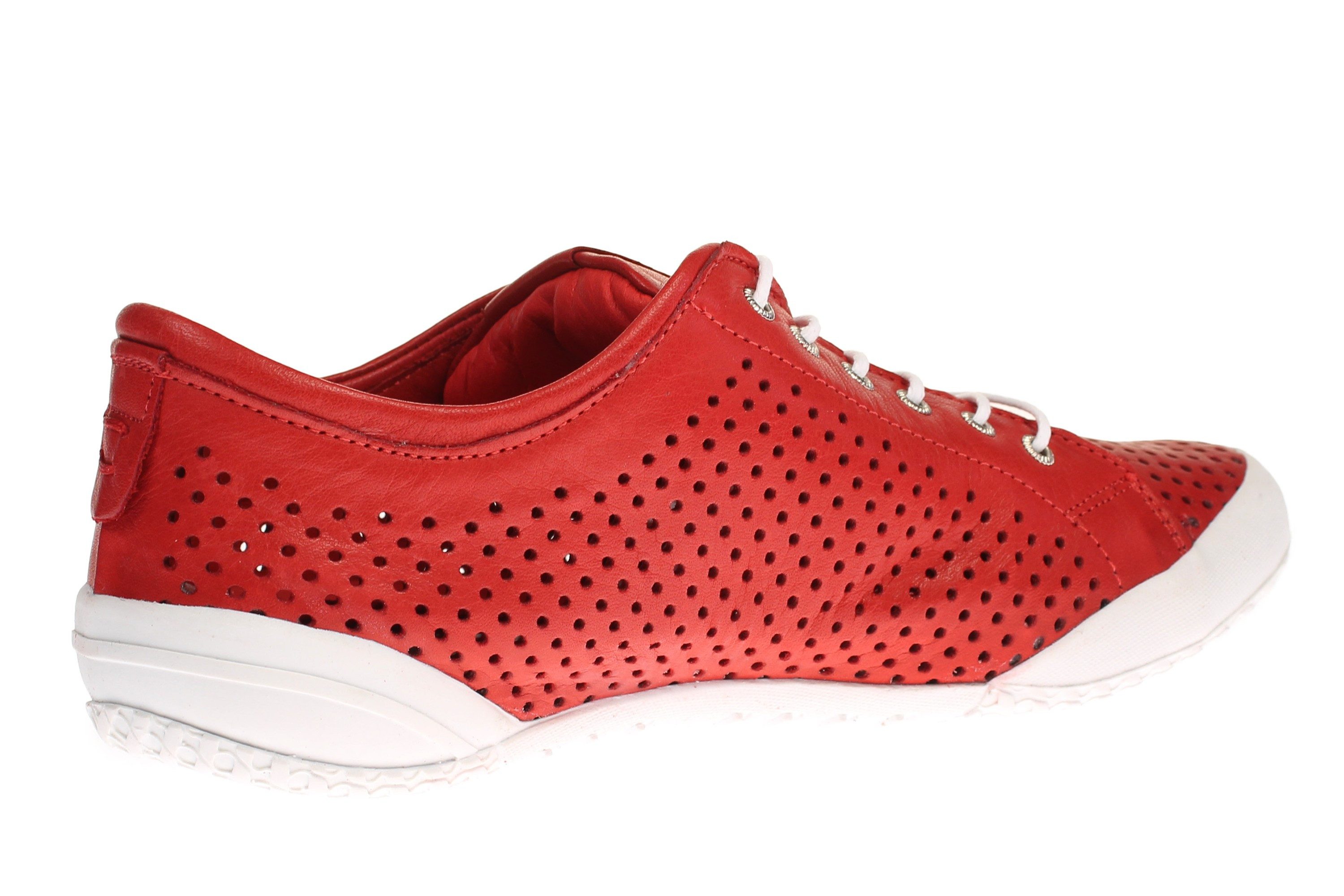 Andrea Conti Andrea Conti 0345767021 - Damen Schuhe Freizeitschuhe - rot Sneaker