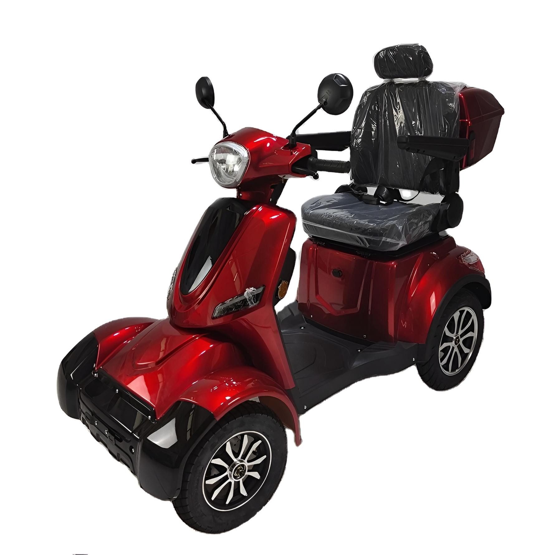 TZIpower E-Motorroller Seniorenmobil Mobility Scooter 1000W 60V 30AH 25km/h, Elektromobil, 1000 W, 25 km/h