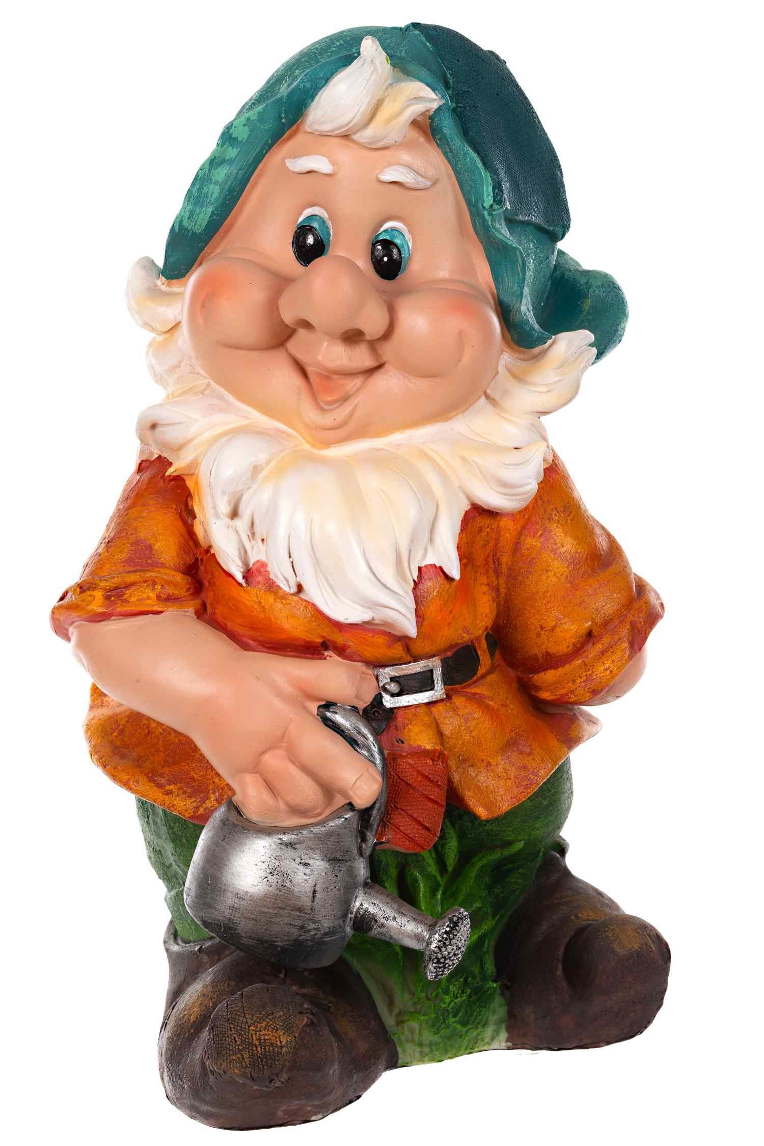 BIRENDY Dekofigur RIESIGER Zwerg Gartenzwerg XXL Gartenwichtel NF14286 Gartenfigur 41cm