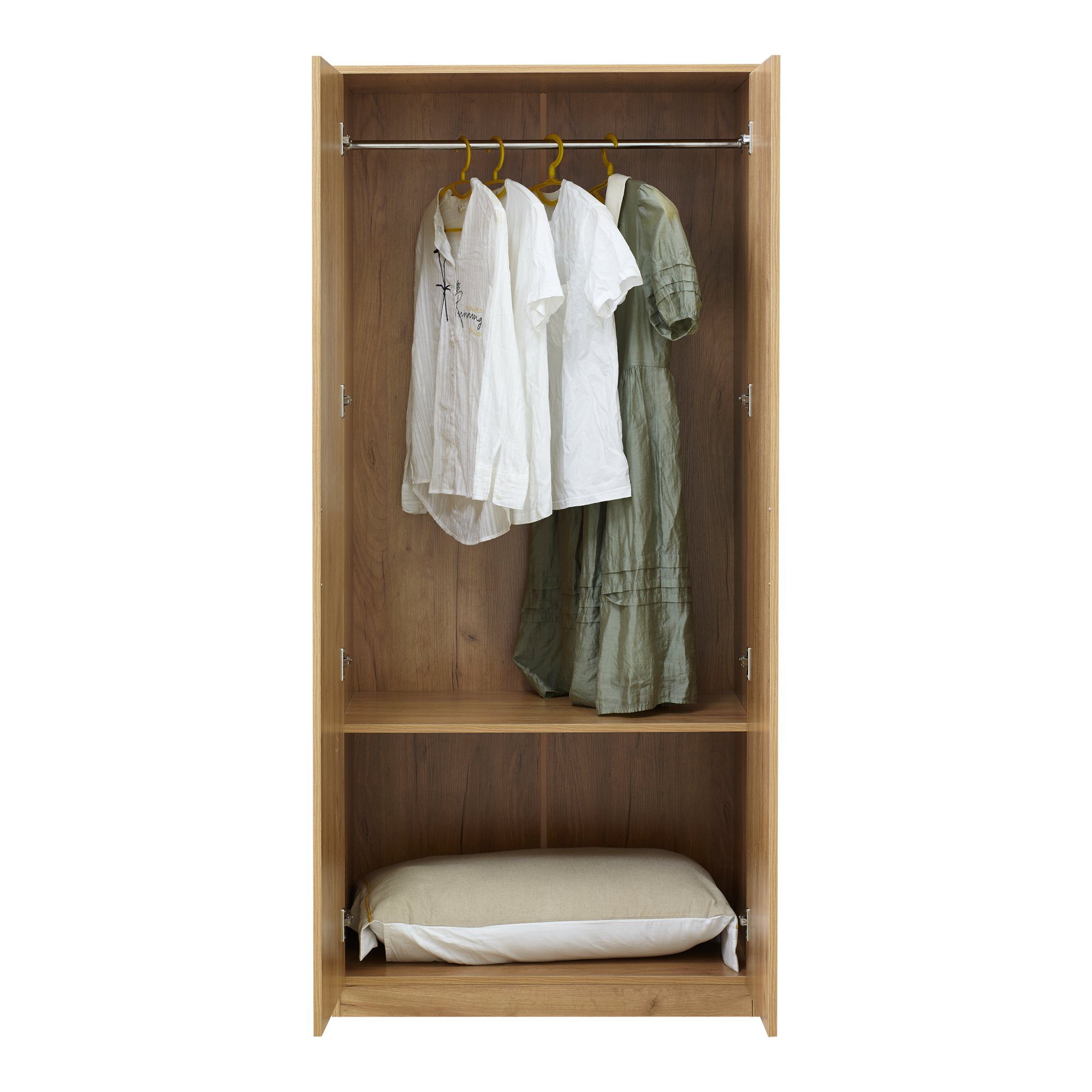 en.casa Kleiderschrank »Eiselfing« 2 Türen 1 günstig online kaufen