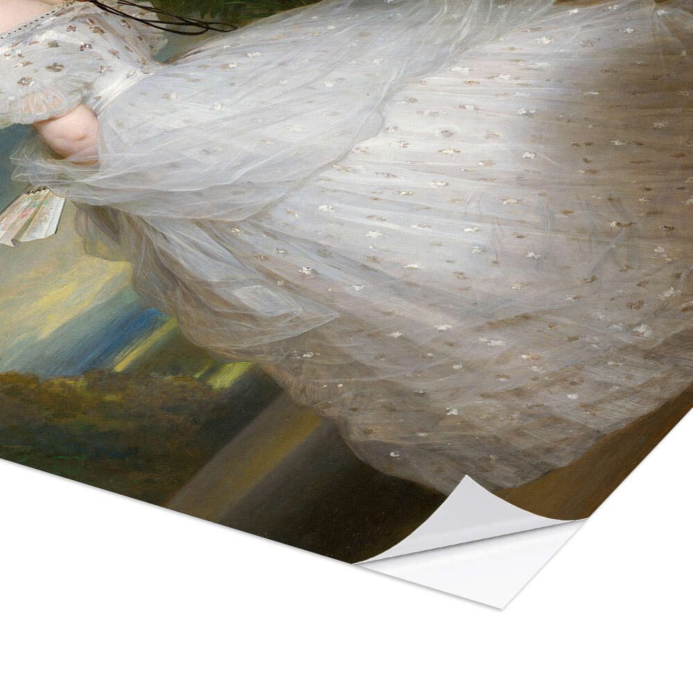Posterlounge Wandbild Elisabeth von Österreich-Ungarn, Franz Xaver Winterhalter, erhältlich als Poster, Leinwandbild, Wandsticker oder Acrylglasbild