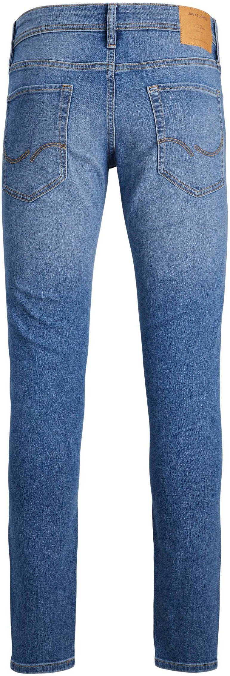 Jones blue JJORIGINAL Jack denim & 073 NOOS JJIGLENN JNR Junior Slim-fit-Jeans MF