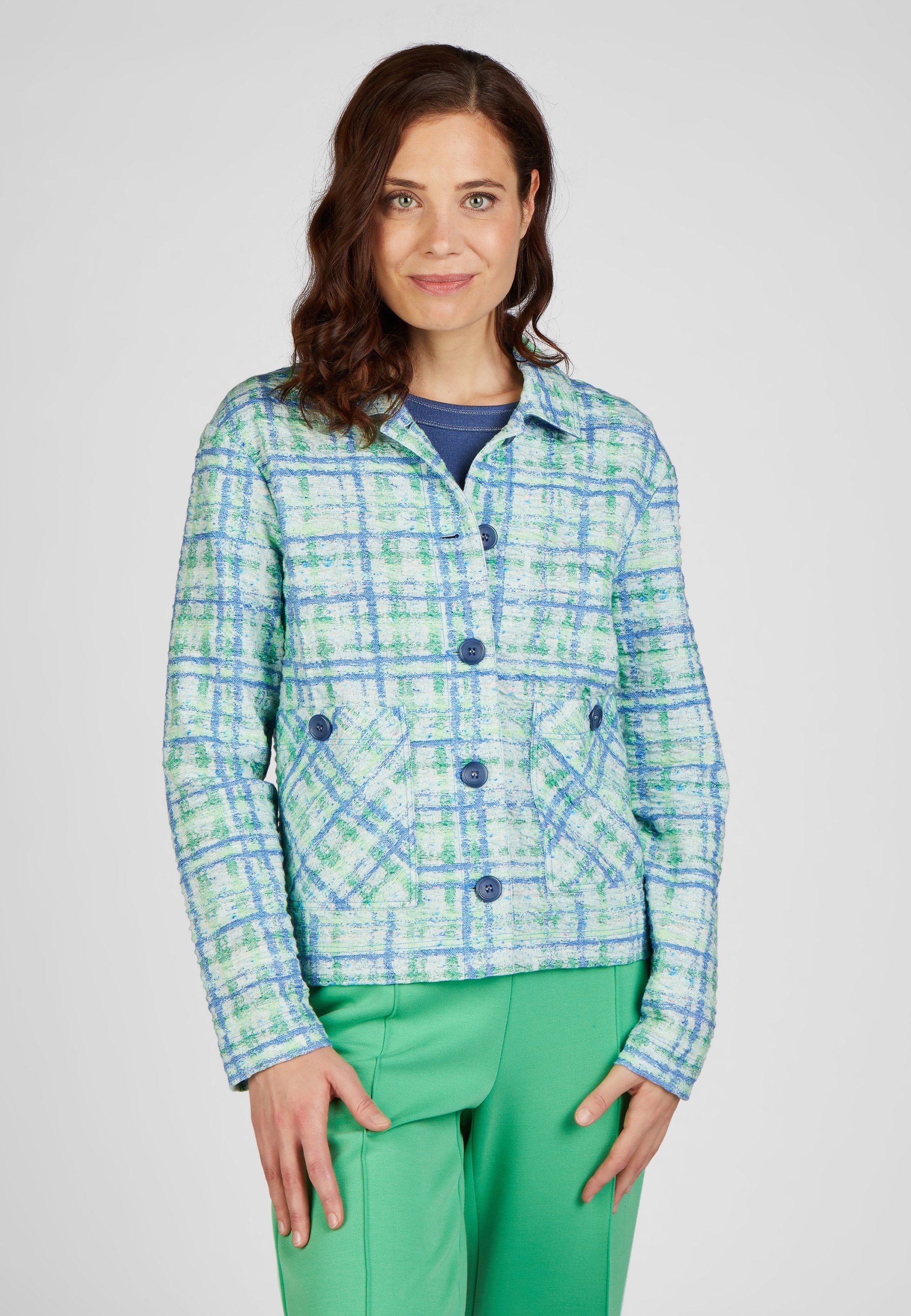 Rabe Blouson RABE Jacke, Baumwolle-Viskose-Qualität