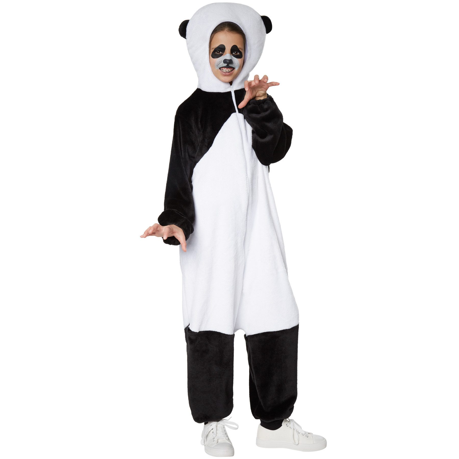 dressforfun Kostüm Kinderkostüm Panda, Süßes Pandakostüm für Kinder