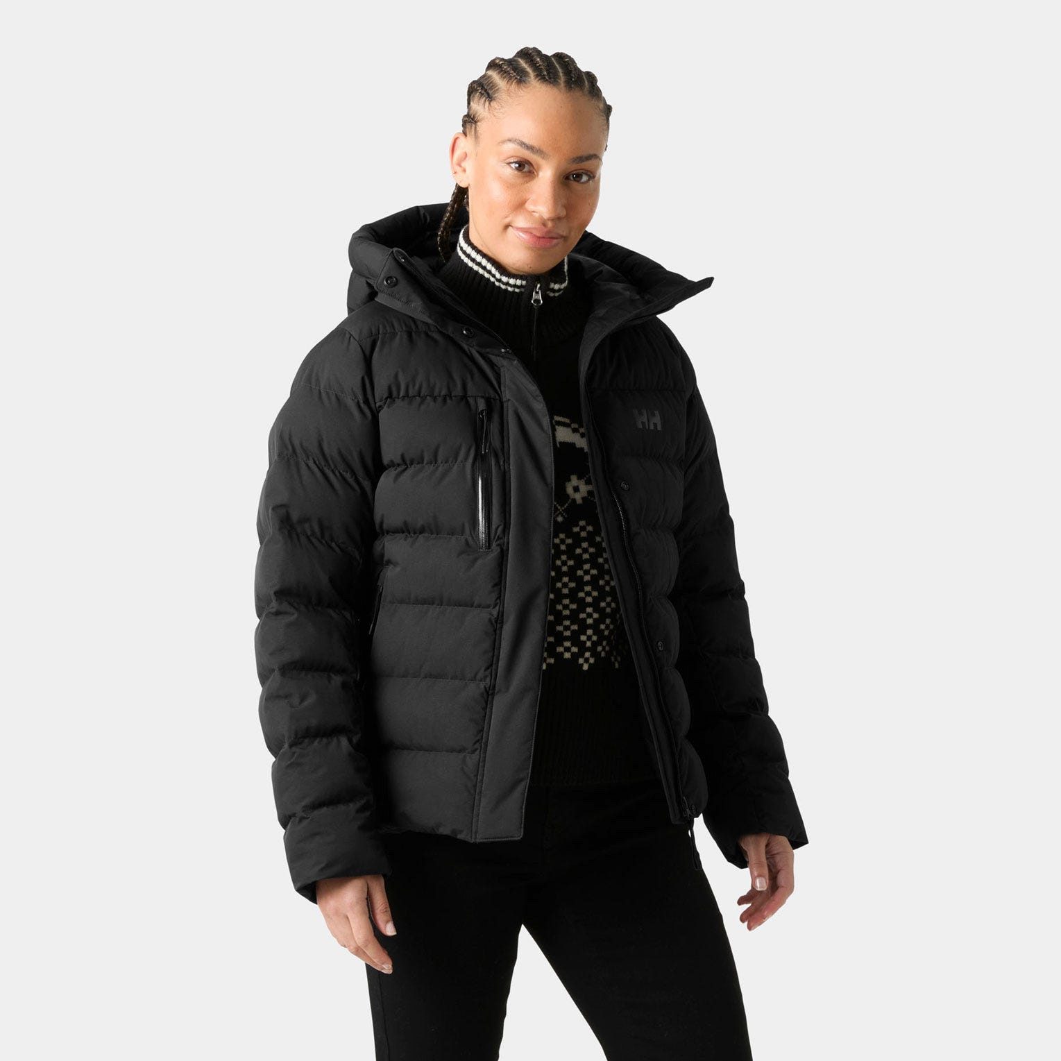 Helly Hansen Steppjacke W ADORE PUFFY JACKET sportlich, aus Polyamid, wasserabweisendes Außenmaterial, leicht
