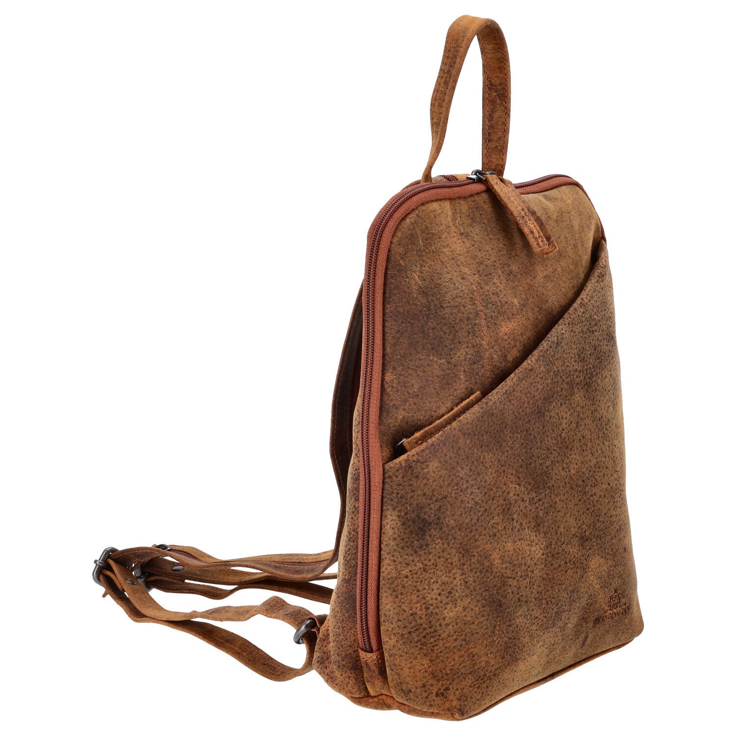 The Skandinavian Brand Freizeitrucksack The Skandinavian Brand Damenrucksack Hunter Camel (1-tlg)