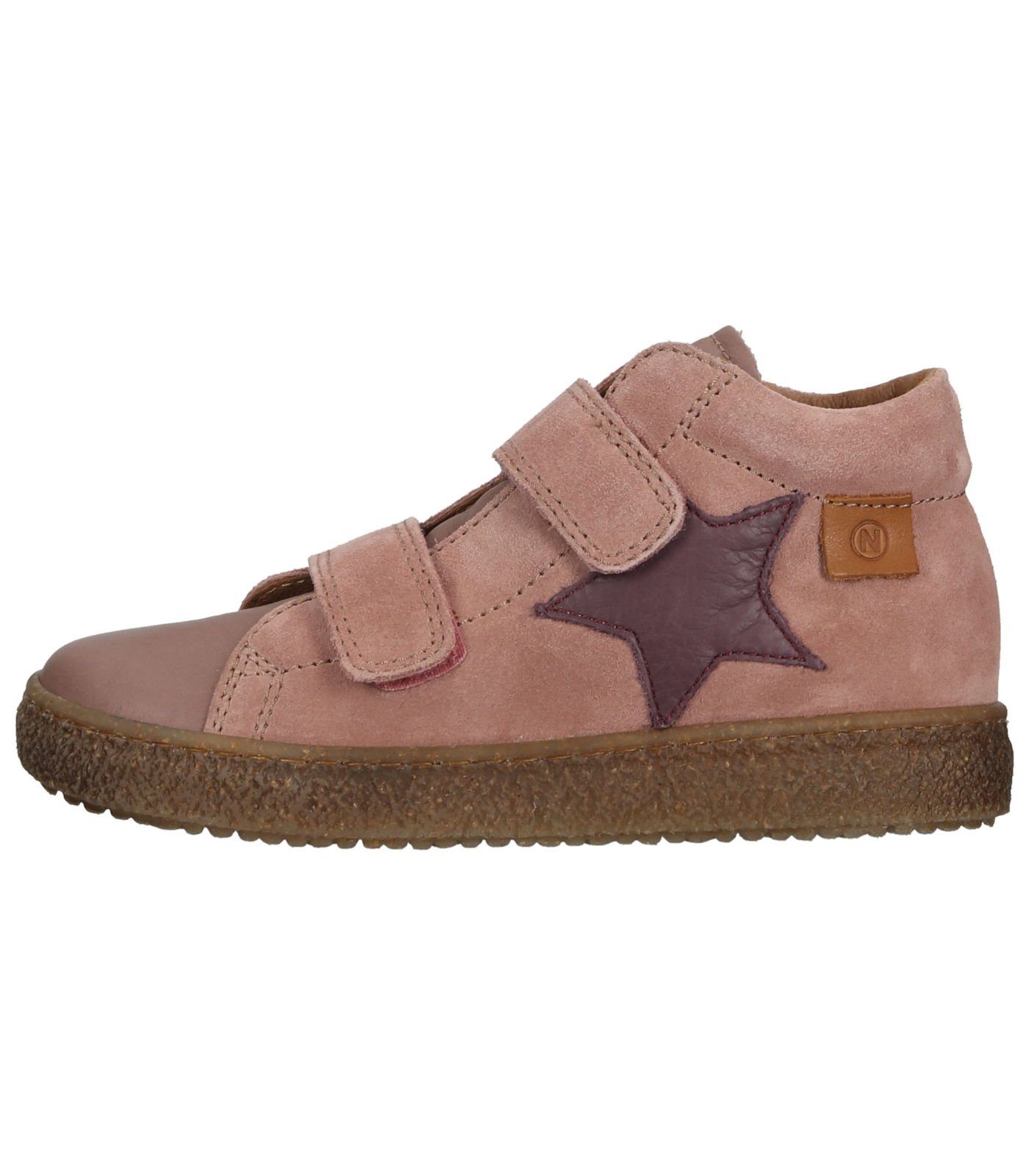 Nappaleder Sneaker Sneaker Rosa Naturino