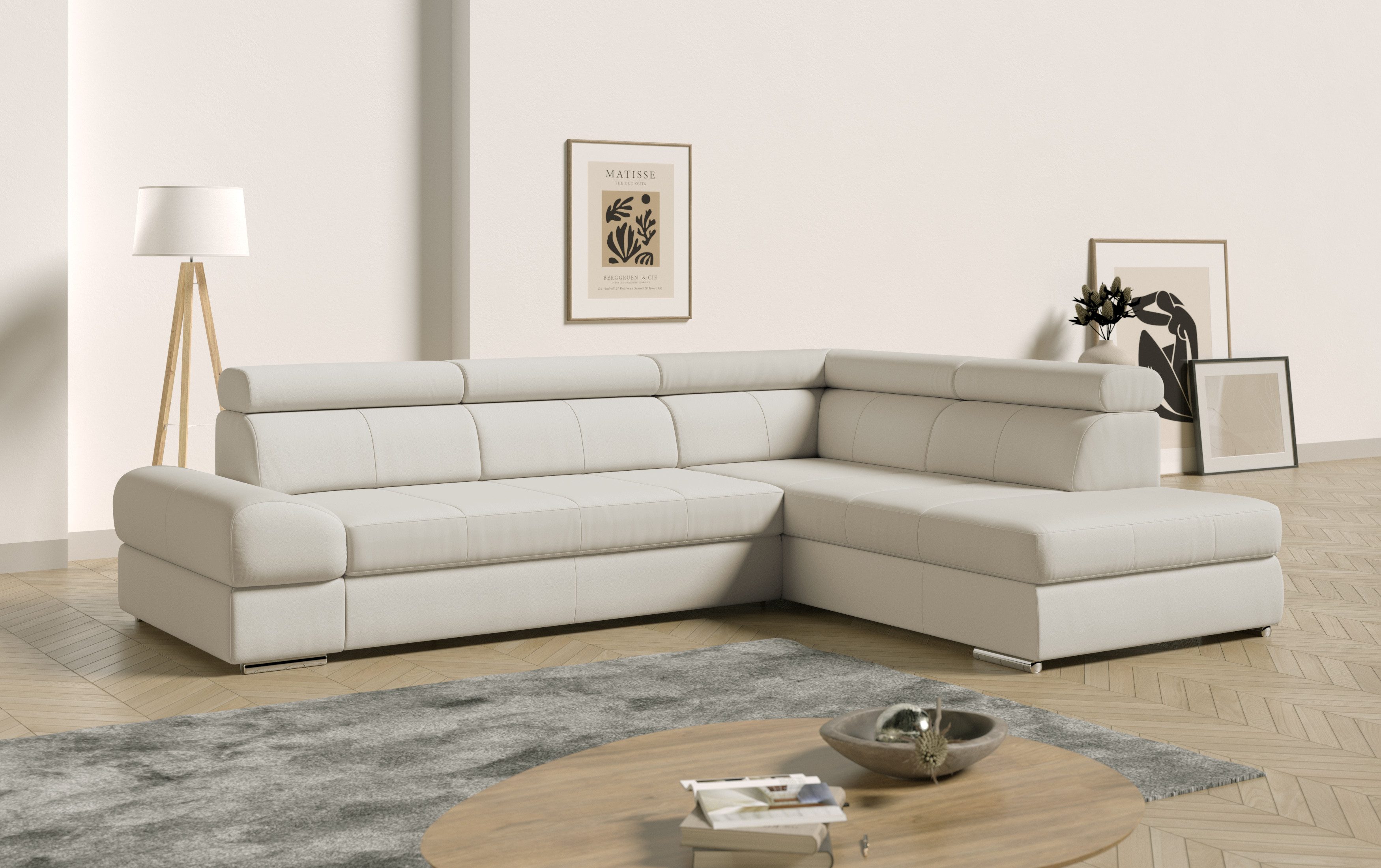 sit&more Ecksofa Broadway L-Form, mit verstellbaren günstig online kaufen