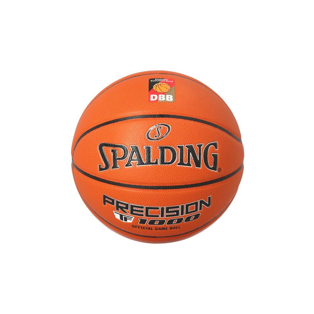 Spalding Basketball Basketball Precision TF 1000, Unterbau aus „Earth Symphony ECO“ Faser für idealen Grip