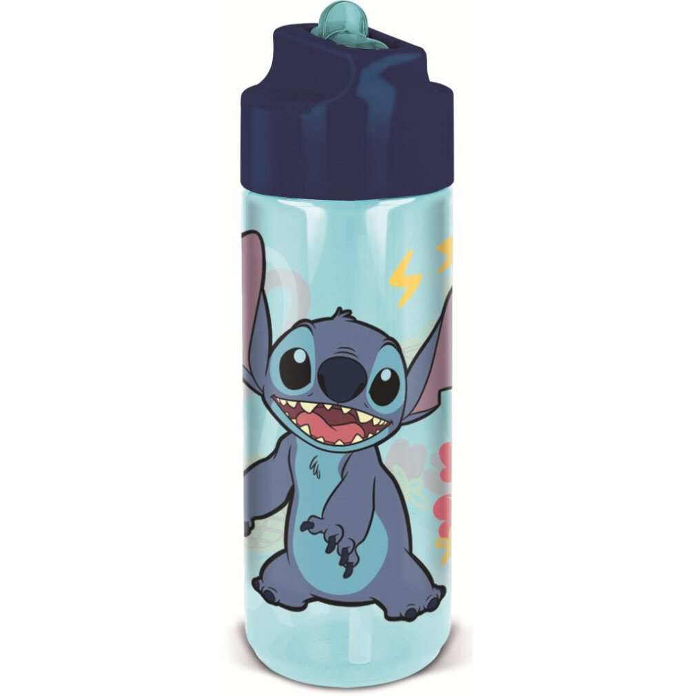 Javoli.com Trinkflasche Disney Palms Hydro tritan Kunststoff Trinkflasche mit Strohhalm 540 ml