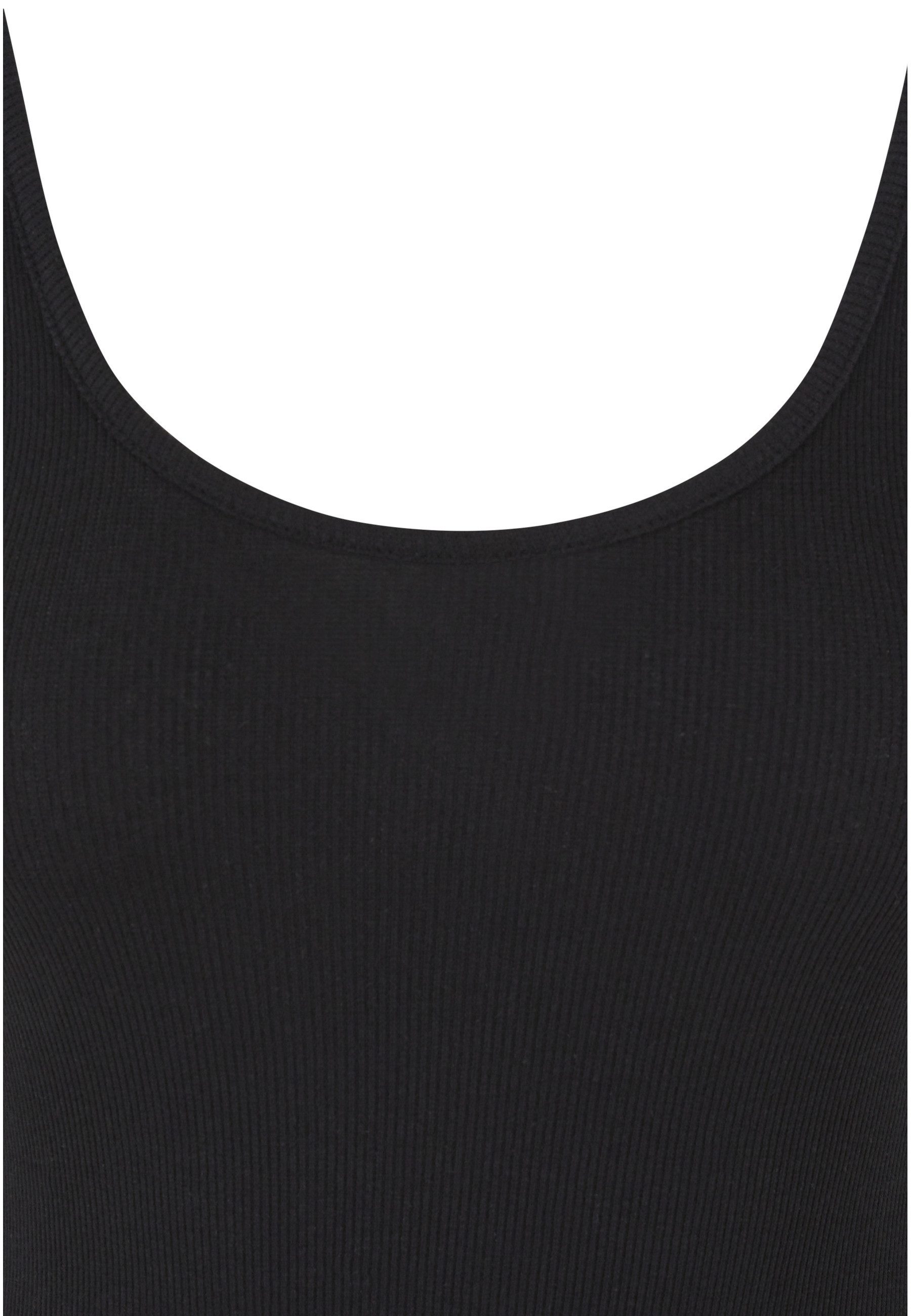 URBAN CLASSICS Shirtkleid Urban Classics Damen Ladies Rib Top Dress (1-tlg)