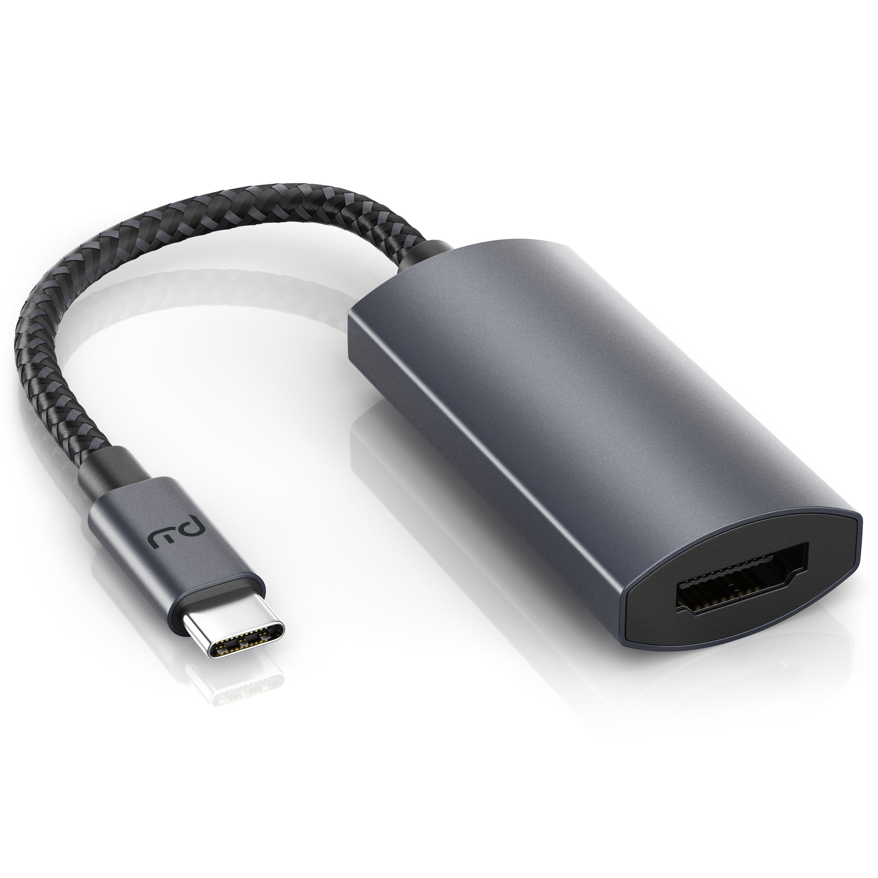 Primewire Audio- & Video-Adapter zu USB Typ C Stecker, HDMI Typ A Buchse, Konverterstecker Adapterstecker UHD 3840 x2160 @ 60 Hz / Virtuallink