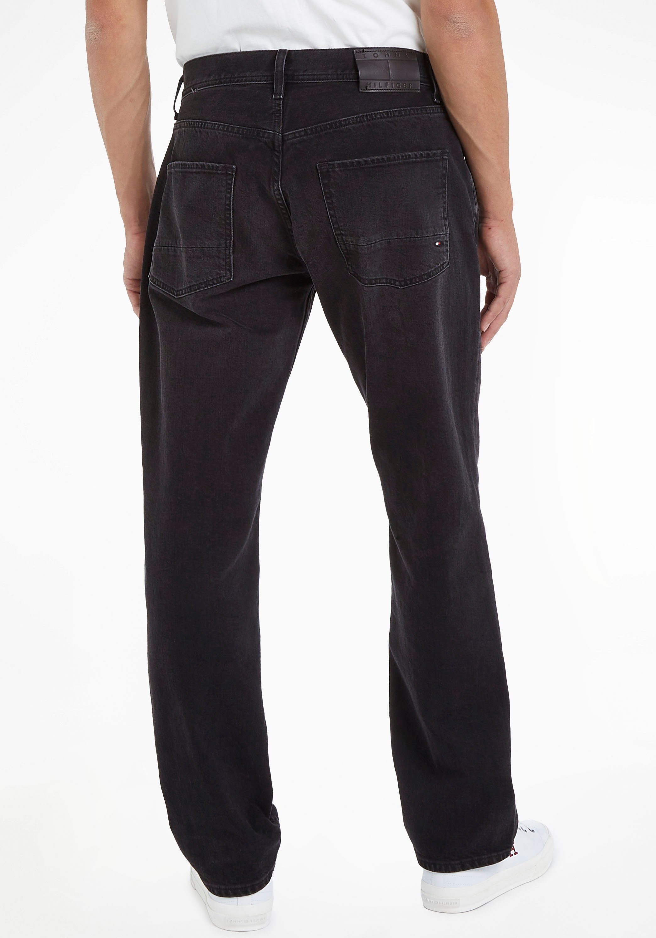 Tommy Hilfiger Straight-Jeans STRAIGHT STR Spoke DENTON Black