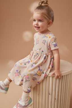 Next Jerseykleid Kurzärmeliges Kleid mit Peppa Pig (1-tlg)