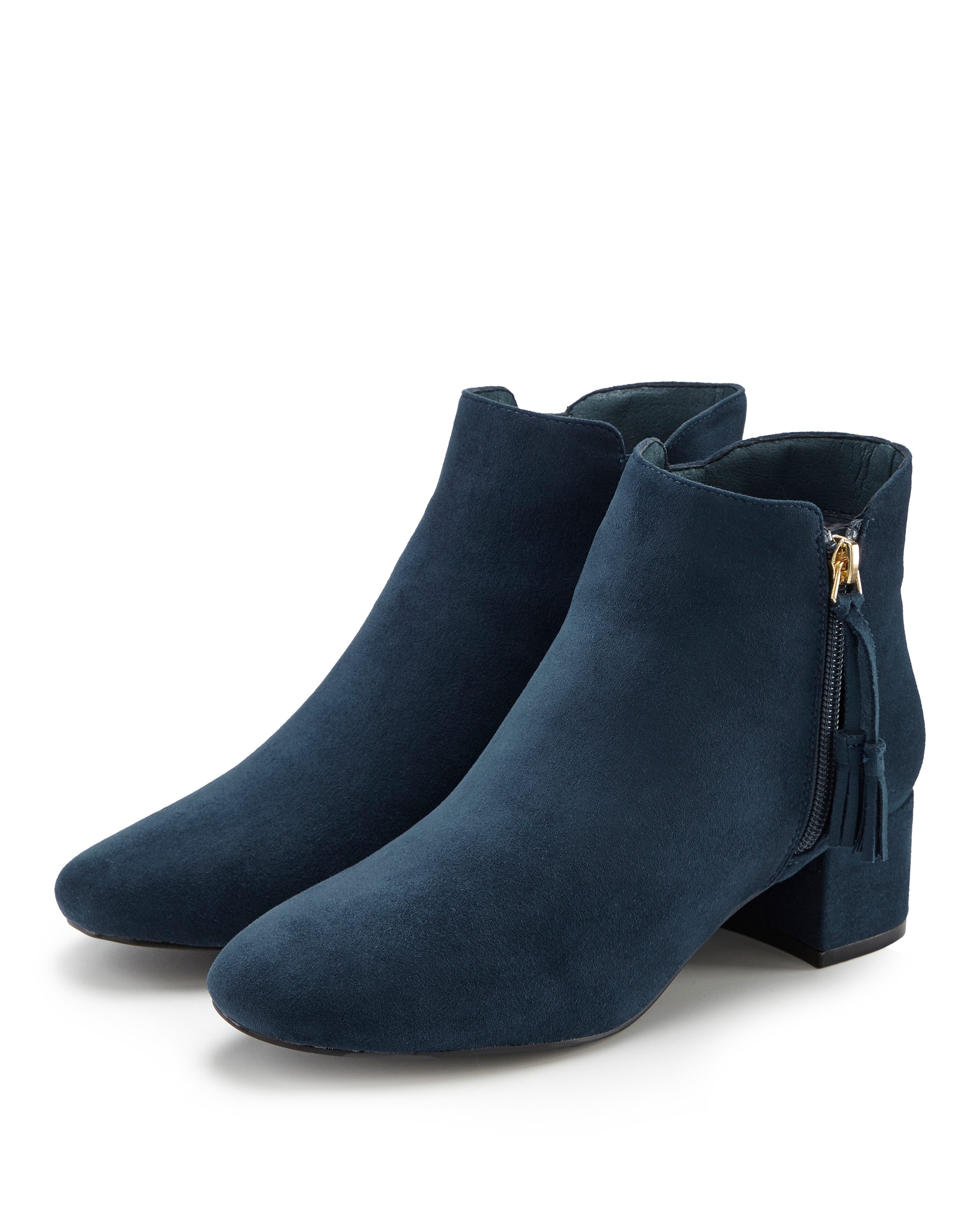 LASCANA Stiefelette Stiefel, Boots mit bequemem Blockabsatz VEGAN günstig online kaufen