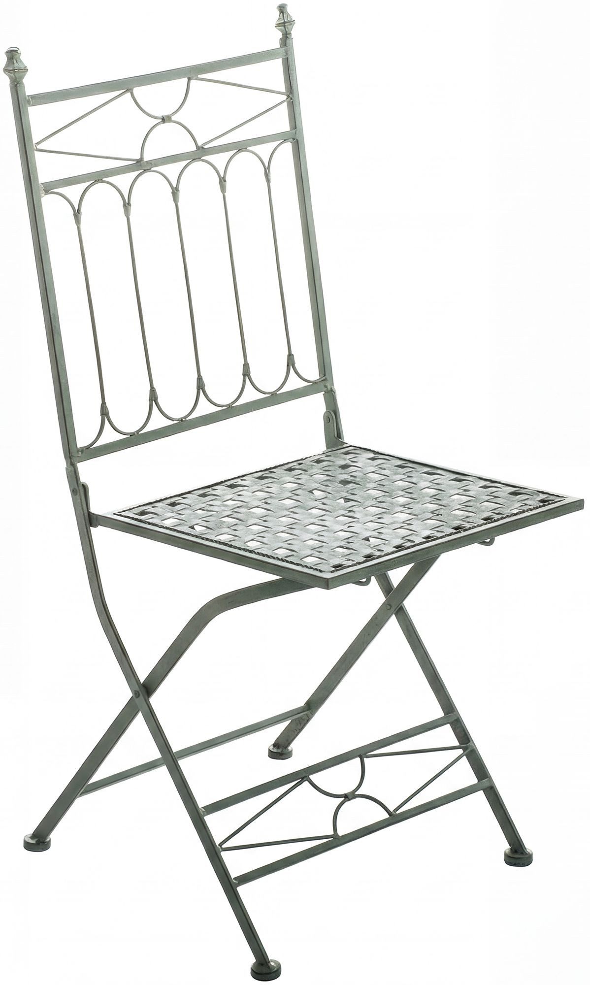 furnicato Gartenstuhl Klappstuhl Asina 40x40x95 cm antik-grün (1 St)