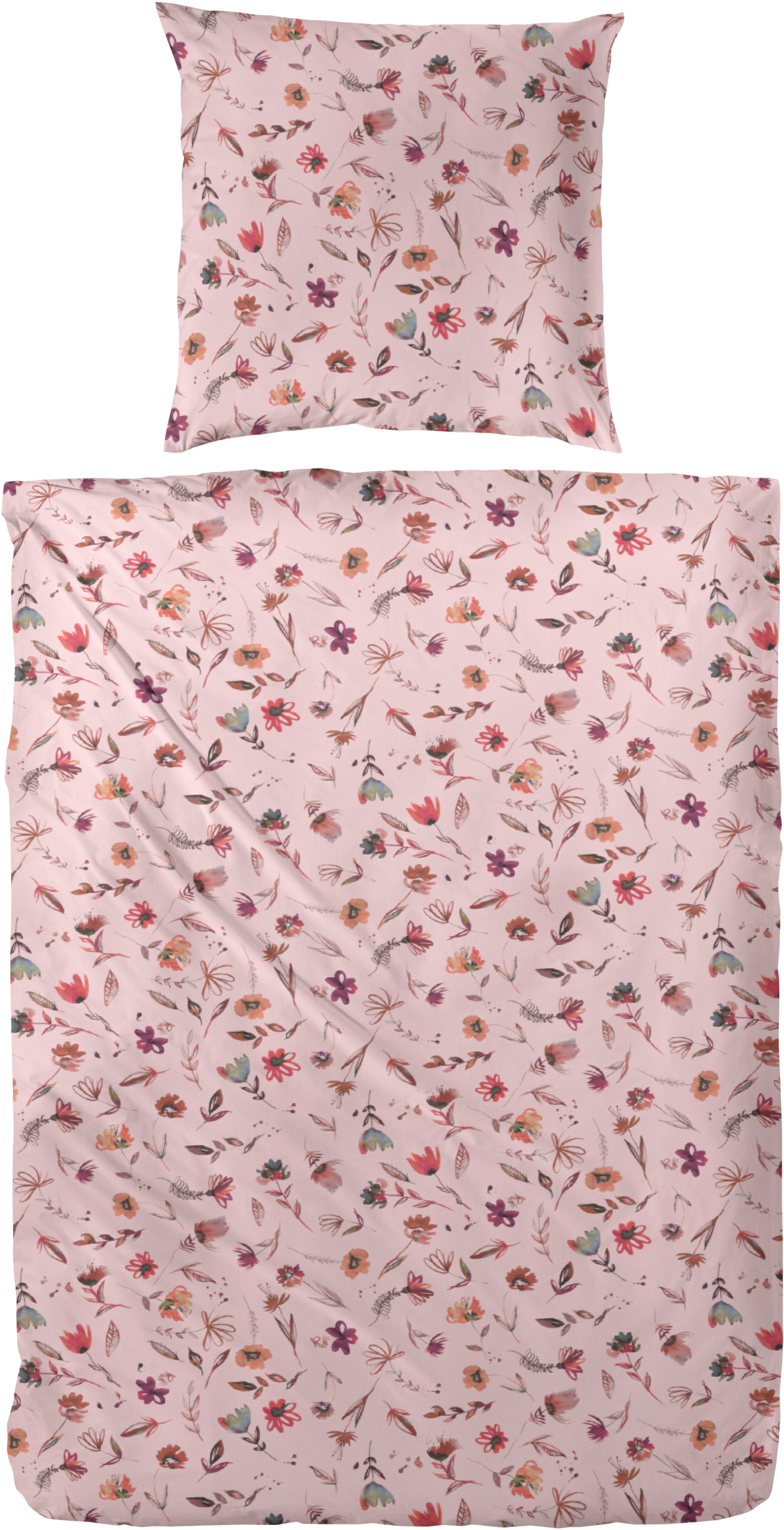 Primera Bettwäsche Feiniber-Bettwäsche Pieni Kukka, Feinbiber, 2 teilig, mi günstig online kaufen