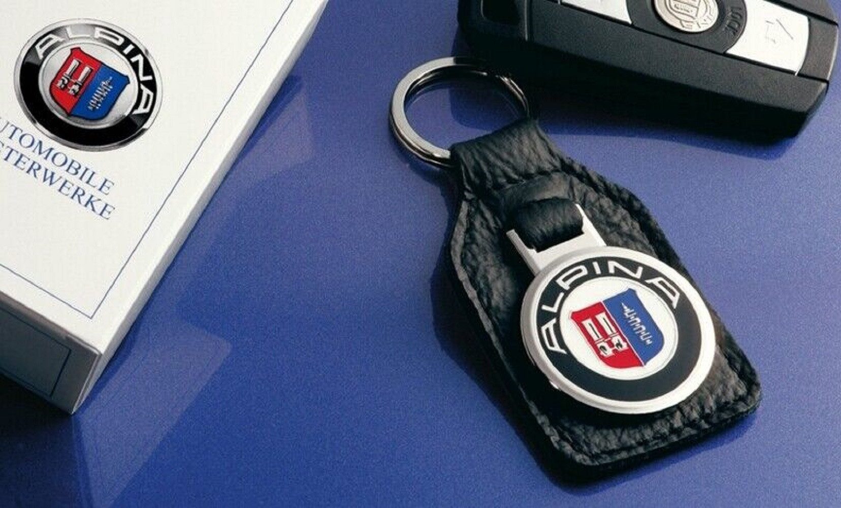 BMW Schlüsselanhänger BMW ALPINA Schlüsselanhänger Leder (1-tlg) günstig online kaufen