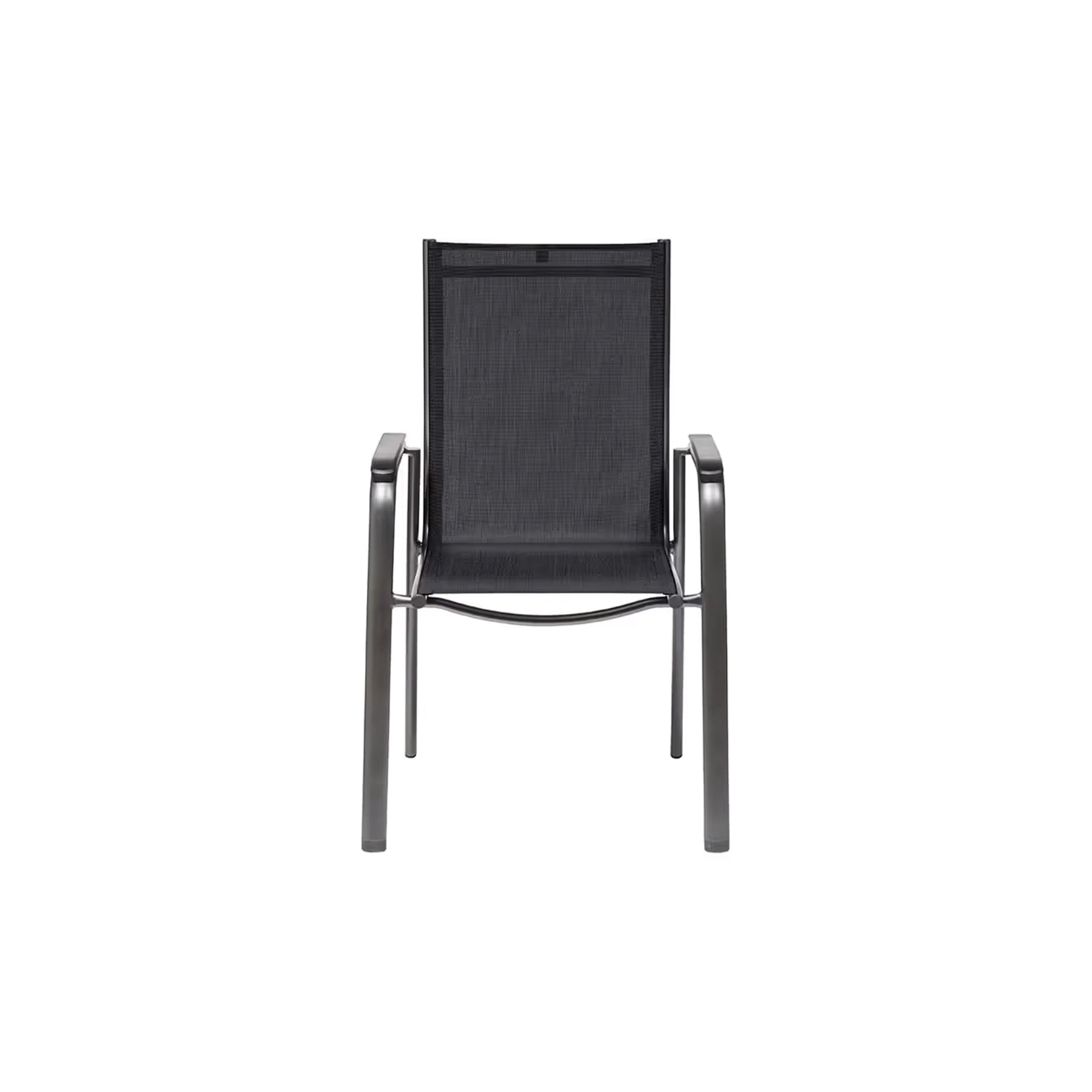 KETTLER Gartenstuhl Kettler Stapelsessel Cirrus Silver Line anthrazit/anthrazit-grau