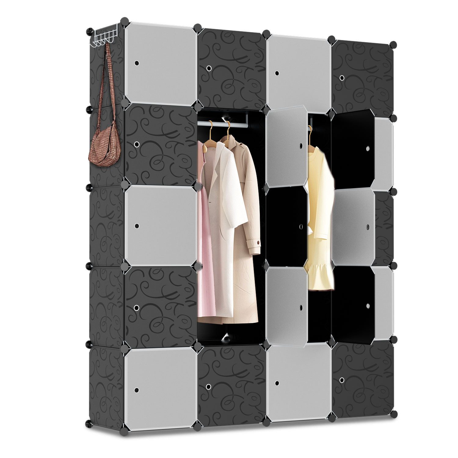 Clanmacy Kleiderschrank Kleiderschrank DIY für Miethaus günstig online kaufen