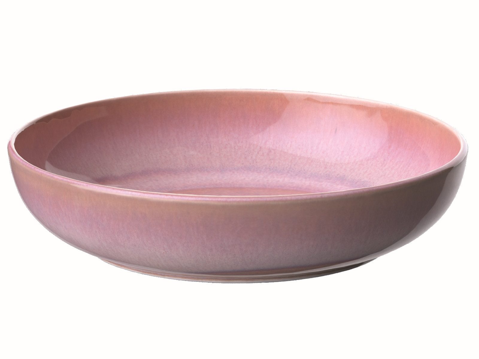 like. by Villeroy & Boch Schale Perlemor Coral Pastaschale 22 cm, Premium Porcelain, (Pastateller)