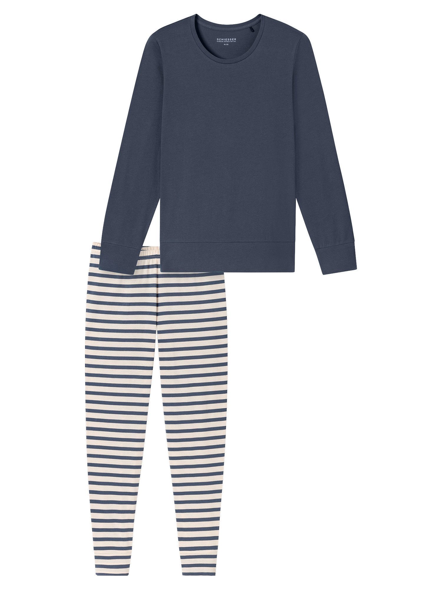 Schiesser Pyjama Casual Essentials (2 tlg) günstig online kaufen