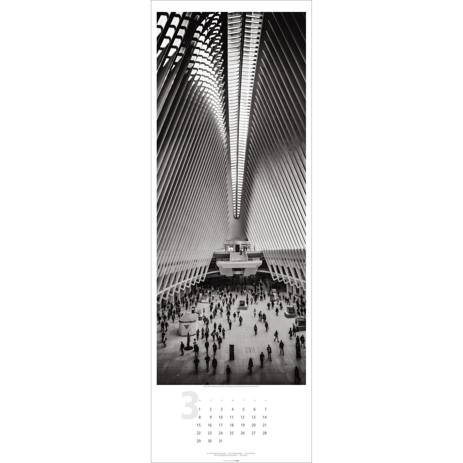 Wandkalender New York XXL Kalender 2027 – Bild 5 von 5