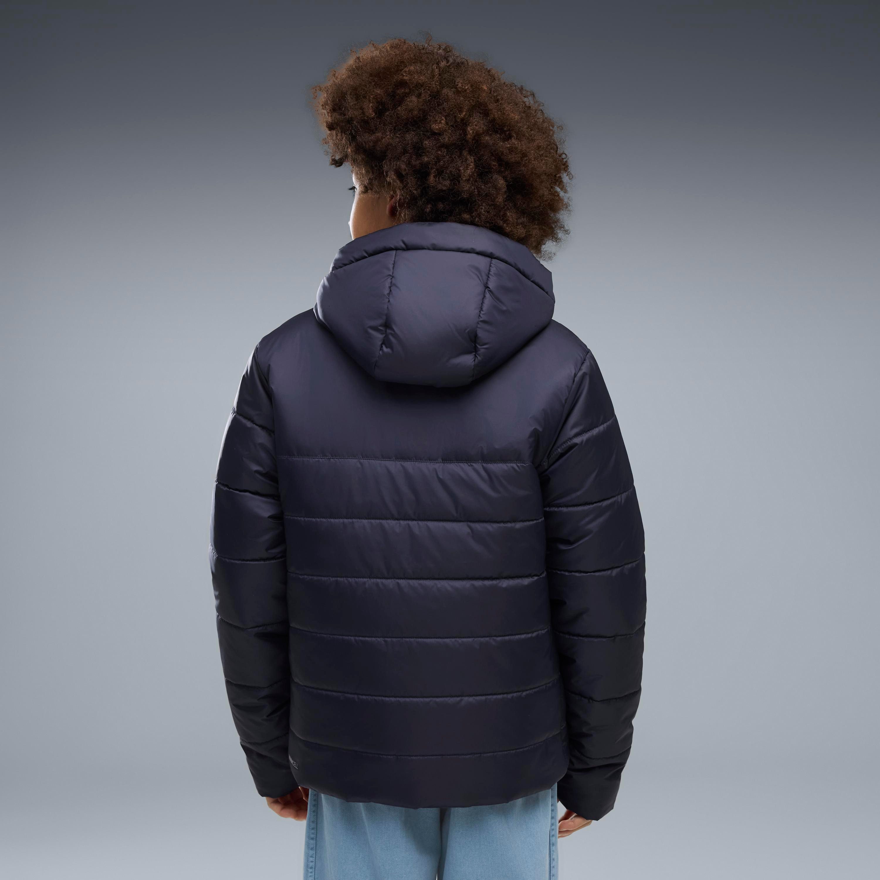 PUMA Winterjacke ESS HOODED PADDED JACKET mit Kapuze, entspannte Passform – Bild 2 von 5