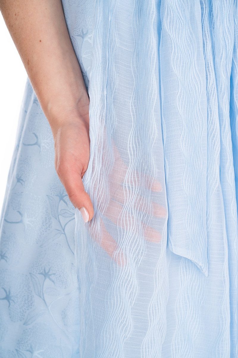 Madame Marie Dirndl Dirndl lang 2tlg. - ZARIENNE - himmelblau – Bild 5 von 5