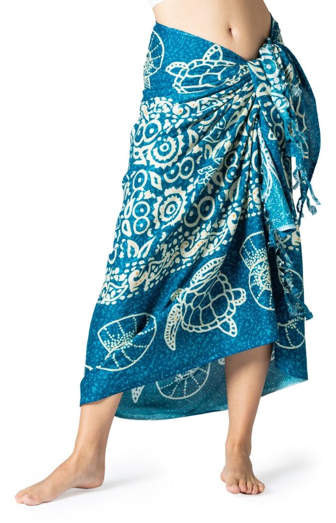 PANASIAM Pareo Sarong im Meeres-Design Strandtuch günstig online kaufen