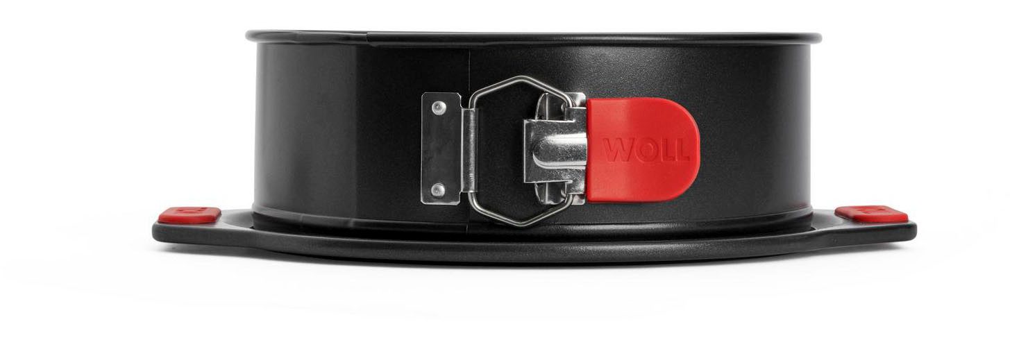 WOLL Springform Woll Let's bake! Kuchenform, Backform, rund, (1-tlg), mit Antihaftversiegelung und integrierten Silikongriffen, PFAS-Frei