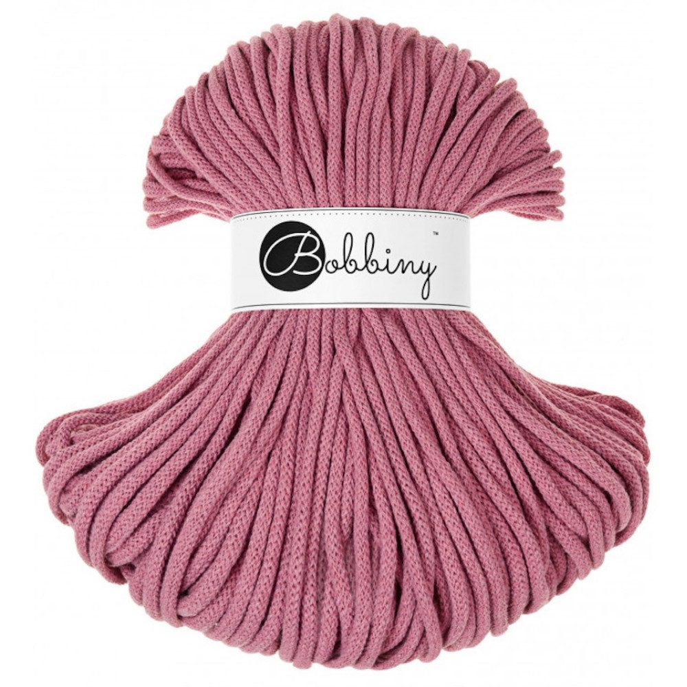 Bobbiny Bobbiny 5 mm Premium Flechtkordel 100 m Häkelwolle, 100 m (Baumwoll-Kordel - ideal für Häkel- und Makramee-Projekte), 500 g