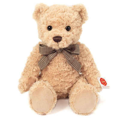 Teddy Hermann® Kuscheltier Teddy sitzend, beige, 32 cm, mit mechanischer Brummstimme