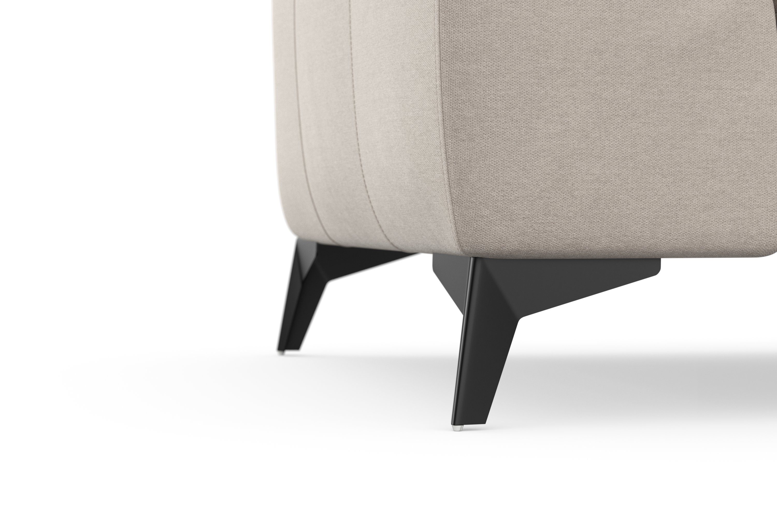 Sinatra, optional sit&more Ecksofa mit und Kopfteilverstellung mit Armteilfunktion Recamiere,