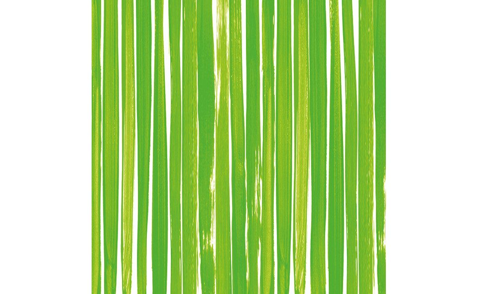 Braun+Company Atelier Papierserviette Braun & Company Serviette Brush Stripe grün 33 x