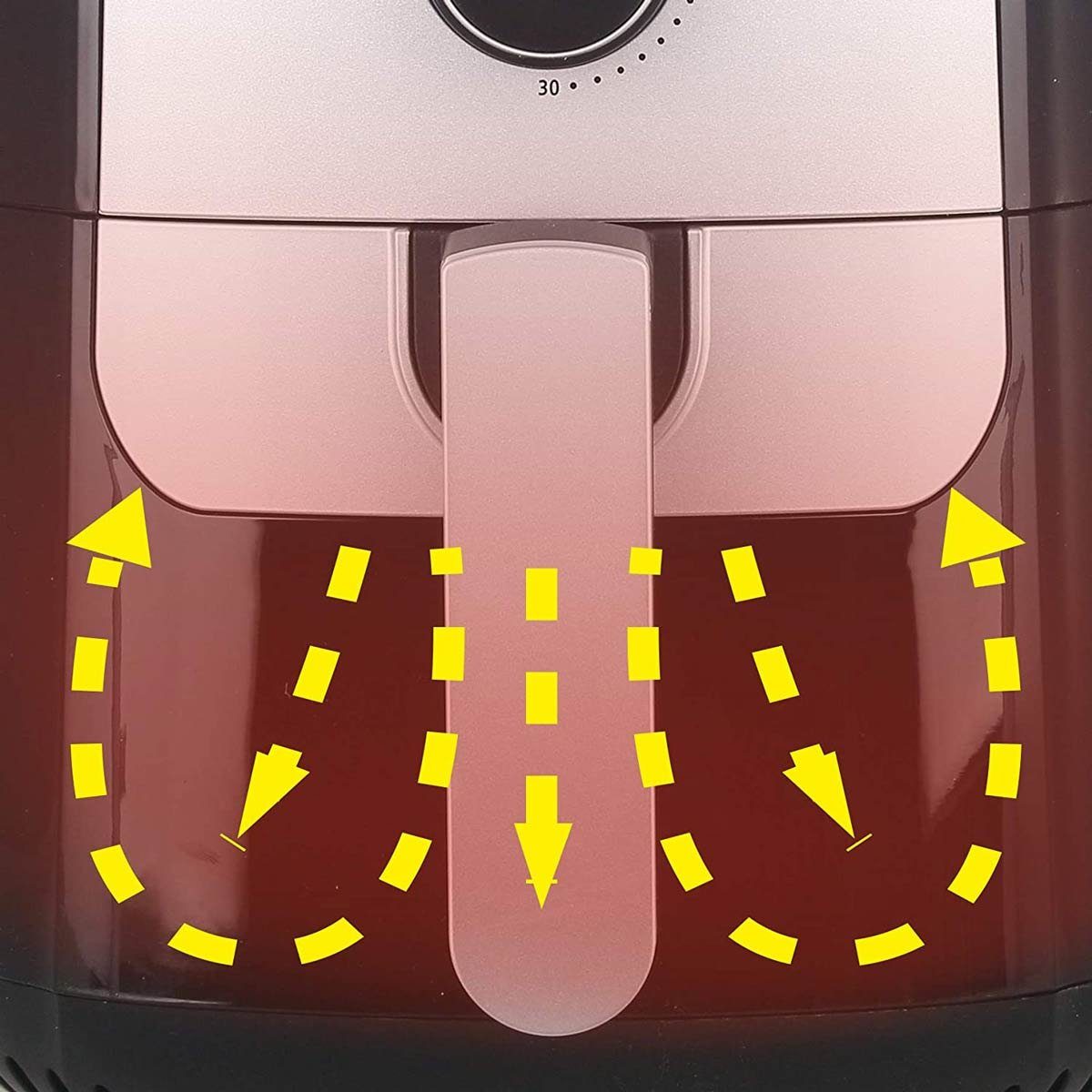 Emerio Heißluftfritteuse, 1400 W