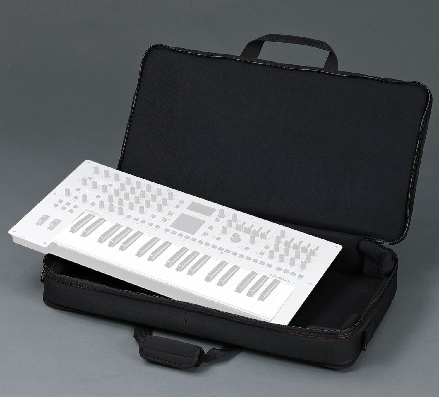 Roland Audio Piano-Transporttasche Roland CB-B37 Tasche für Keyboard und Synthesizer (Kompatibel mit 37-Tasten-Keyboards, für Keyboard und Synthesizer)