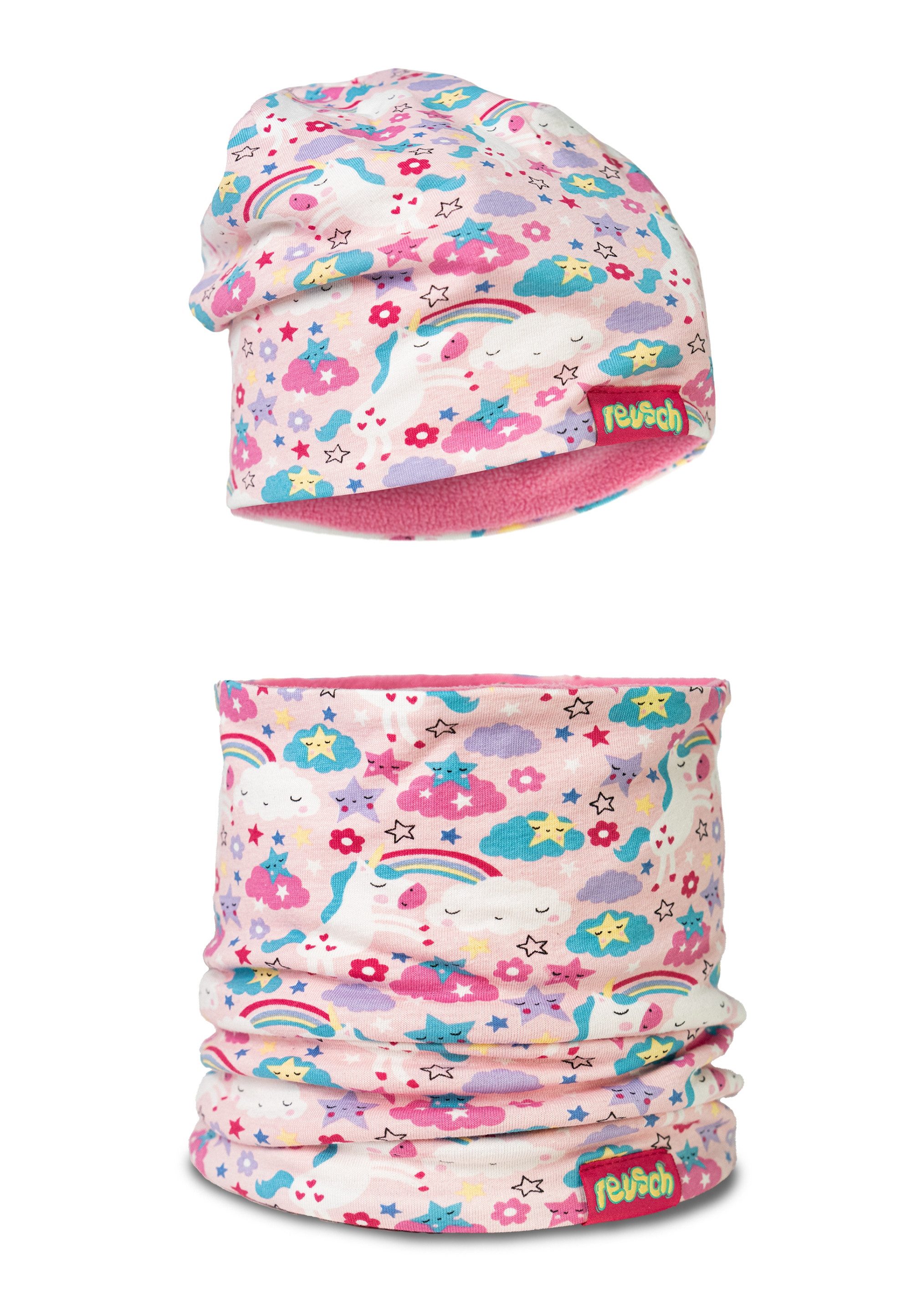 Reusch Beanie Reusch Kids Hat and Scarf Set im niedlichen Design