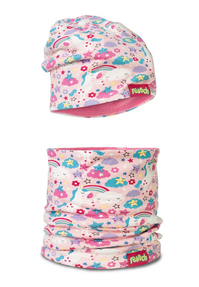 Reusch Beanie Reusch Kids Hat and Scarf Set im niedlichen Design