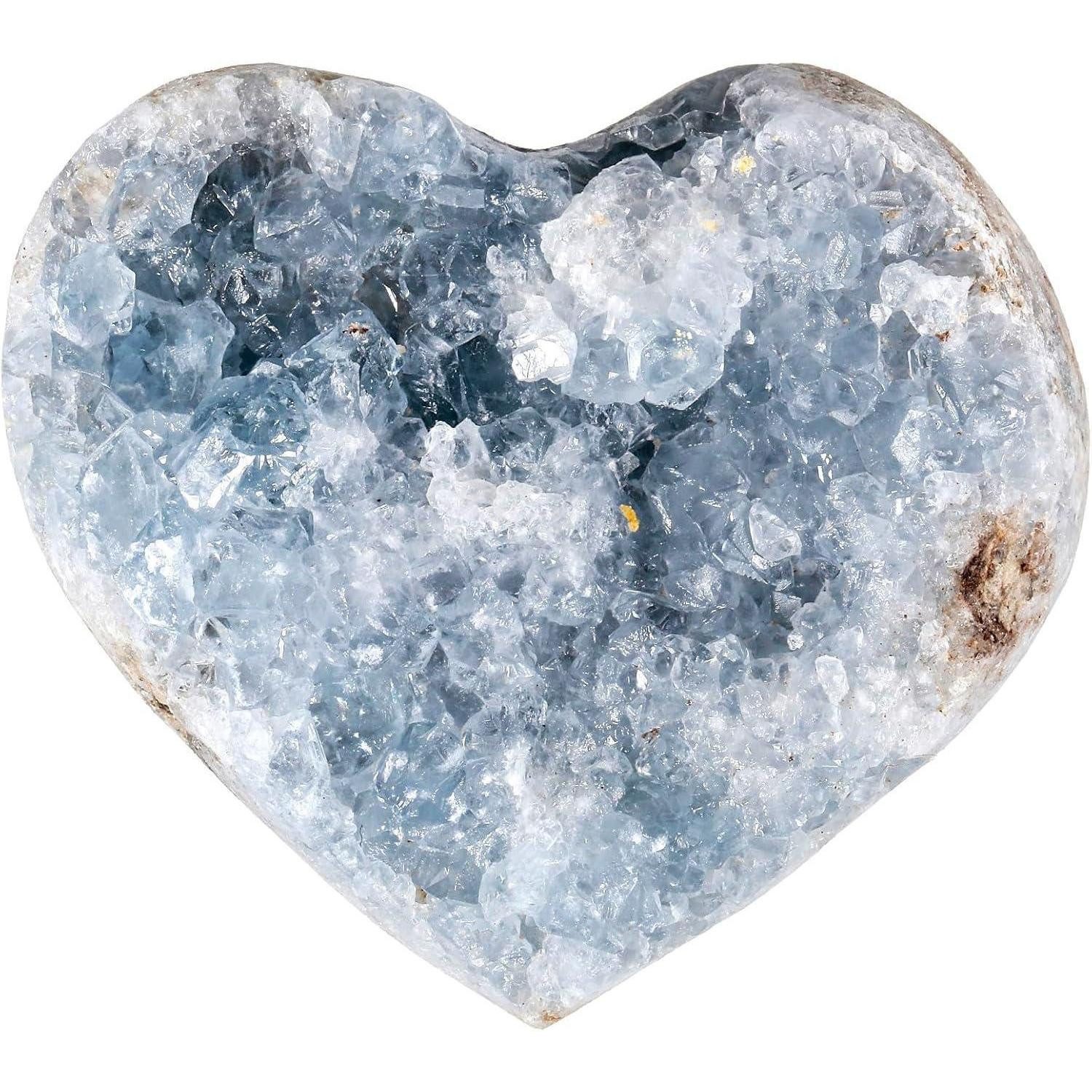 LuxusKollektion Stein Kristall Celestite Druse Cluster Heilstein Celestite Kristall XL-2